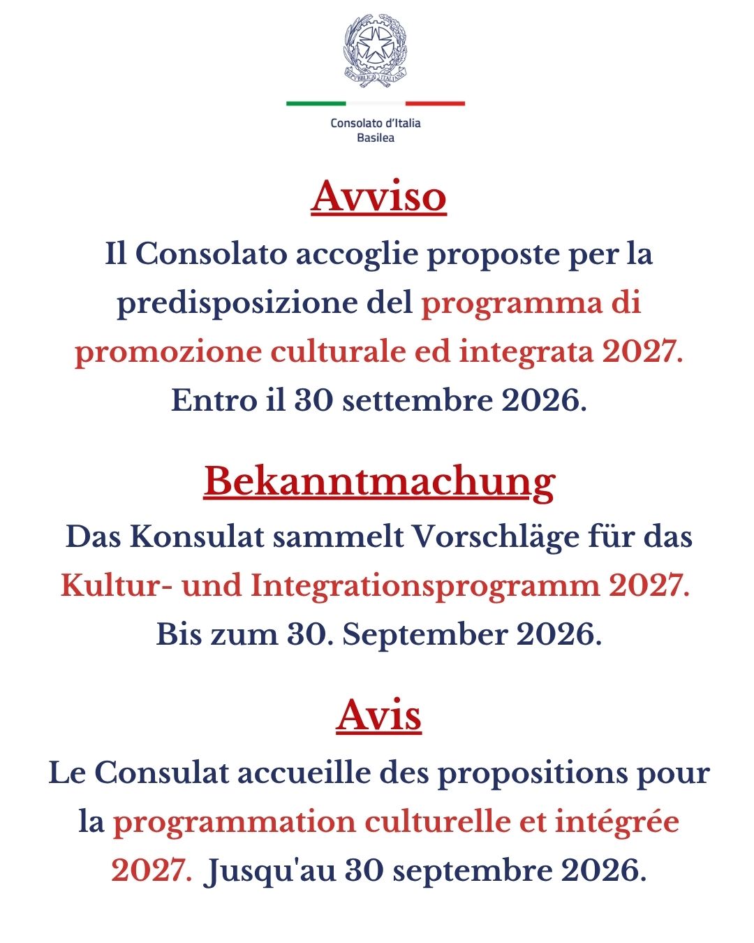 PROMOZIONE CULTURALE INTEGRATA